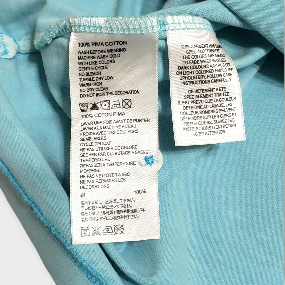 Tommy Bahama Relax Mens Pima‎ Cotton Short Sleeve Polo Shirt Pocket Pool Blue XL